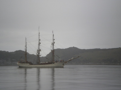 Europa in Port Davey