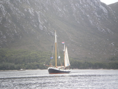 Tecla in Port Davey